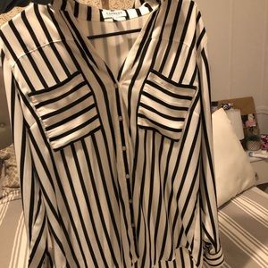 Striped express blouse